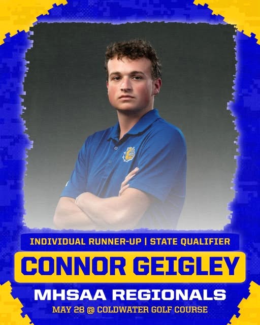Centreville’s Geigley advances to D-4 Golf Finals